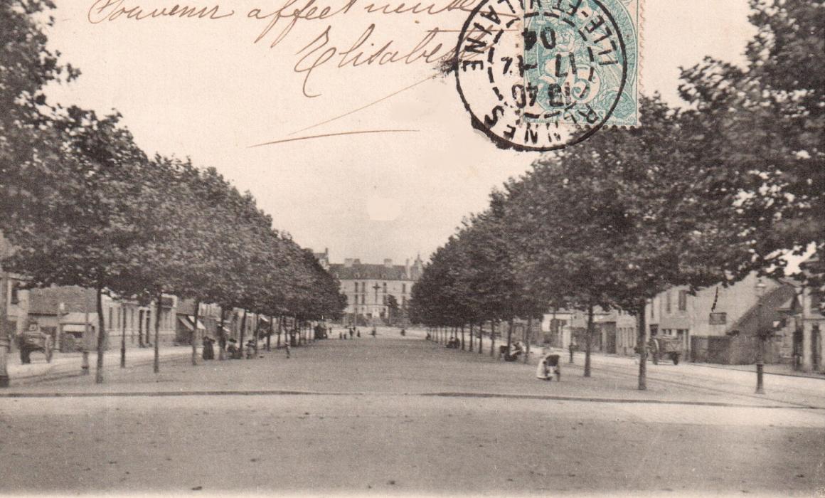 Vue vers 1900
